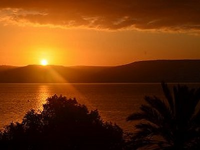 It's a new day, it's a new dawn....Sunrise over Galilee